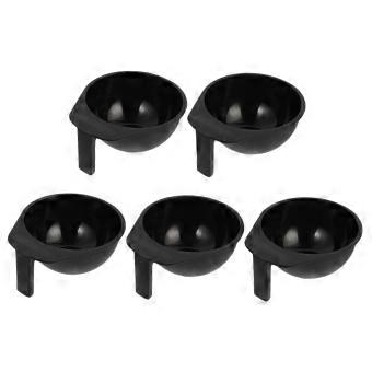 Professional Hair Dye Mixing Bowl Set 5‑Piece Non‑Slip Base Reusable Salon Tool for Hair Color Application