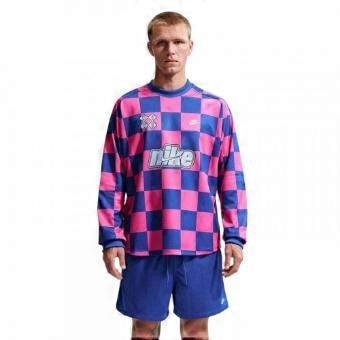 Nike Mens Checkerboard Long-Sleeved T-Shirt