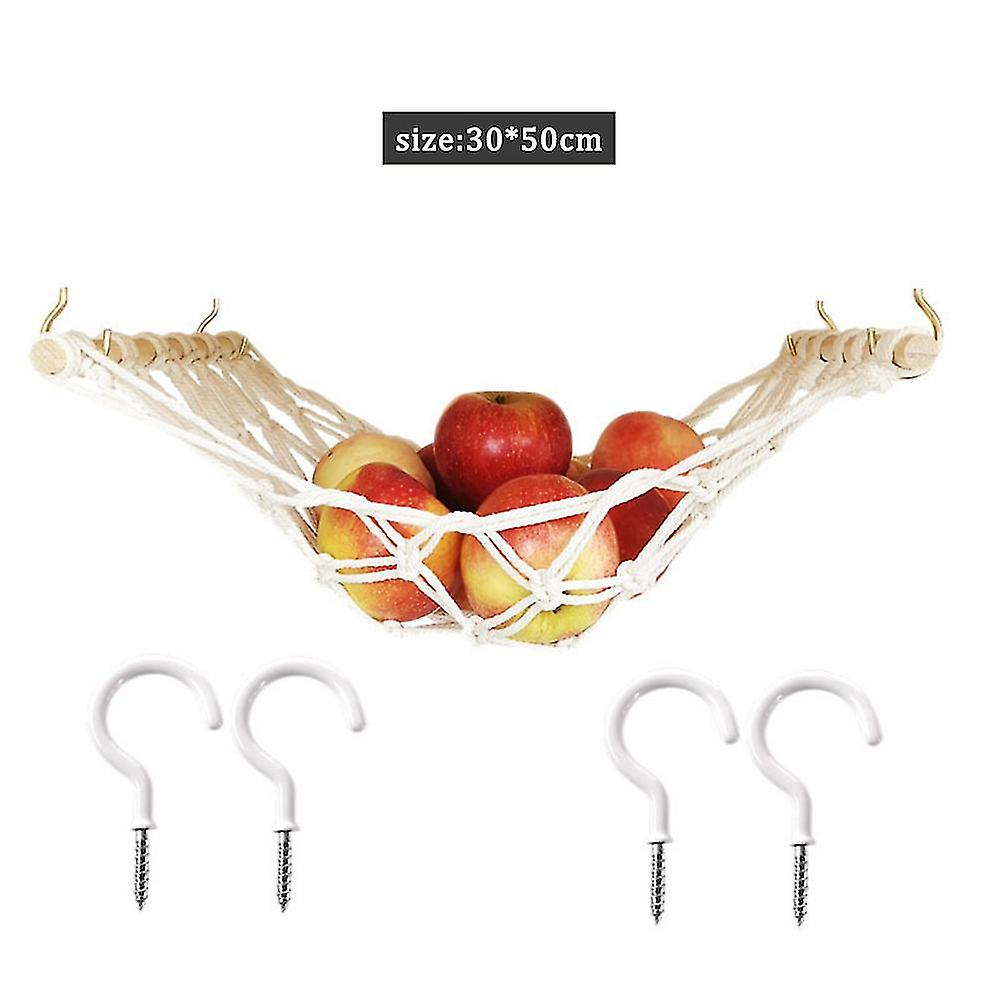 Fruit Hammock Hanging Vegetable Holder Basket Storage Bag