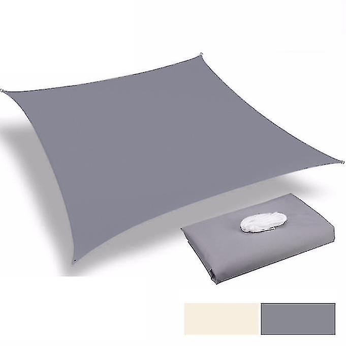 Sun Shade Sail Rectangle Uv Block Waterproof Polyester Canopy