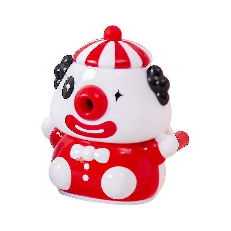 10X8x7cm Red Pencil Sharpeners Portable Pencil Sharpener Adorable Hand Sharpener Household Small Sha