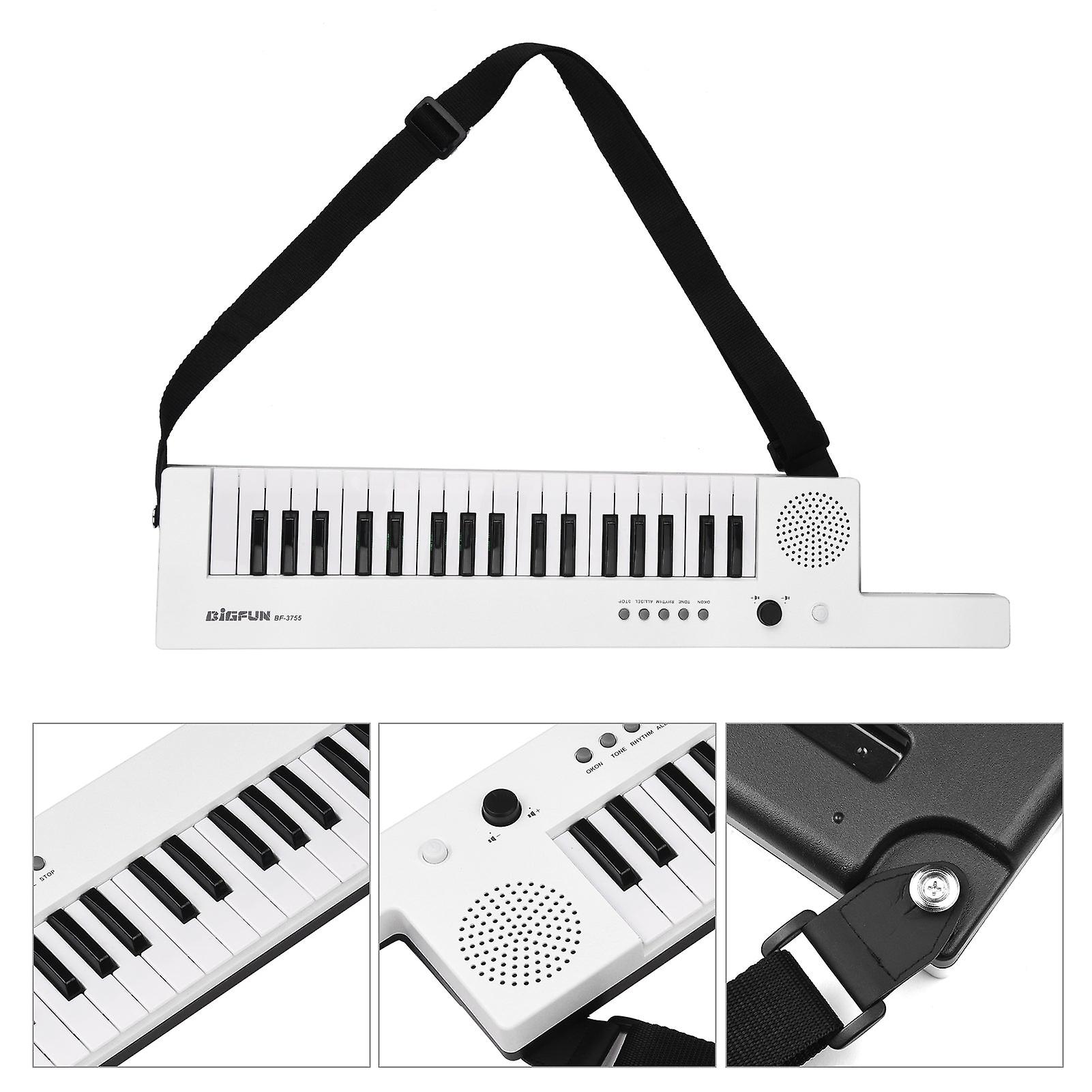 Étui Rembourré Pour Clavier 37 Touches - Sac Imperméable 56x23 Cm Avec Bandoulière - Protection Pour Piano Enfant Et Débutant