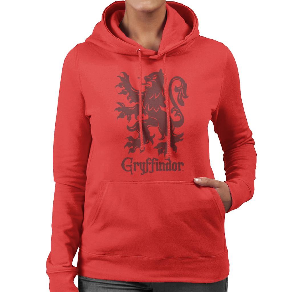 Harry Potter Quidditch Gryffindor Team Badge Women's Hooded Sweatshirt