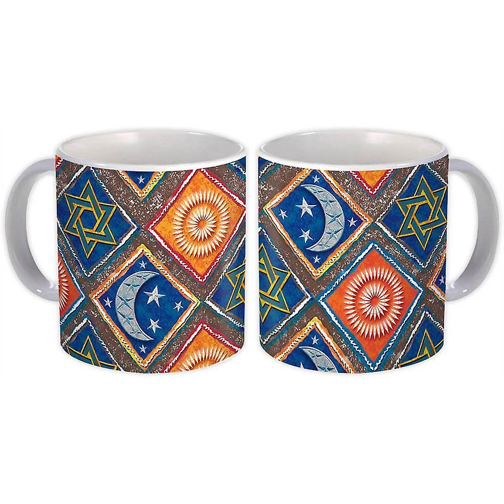 Presentmugg: Sun Moon Stars Night