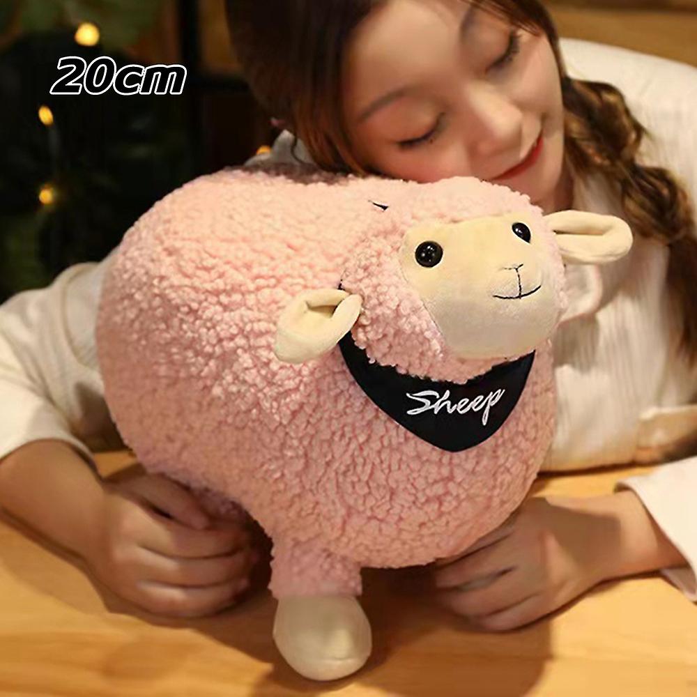 Adorable Robby Sheep Plush Doll Soft Stuffed Toy Kid Hugging Pillow Gift
