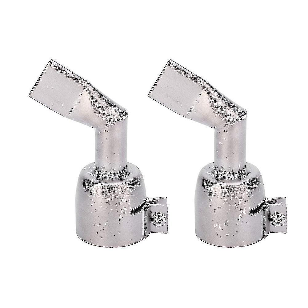 2pcs Nozzle, Flat 120 Degree Hot Nozzle Compatible With Plates, Nozzle Weld