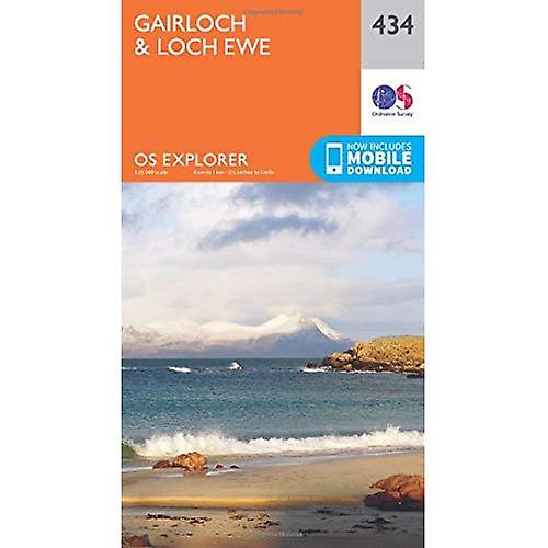 OS Explorer Map (434) Gairloch und Loch Ewe