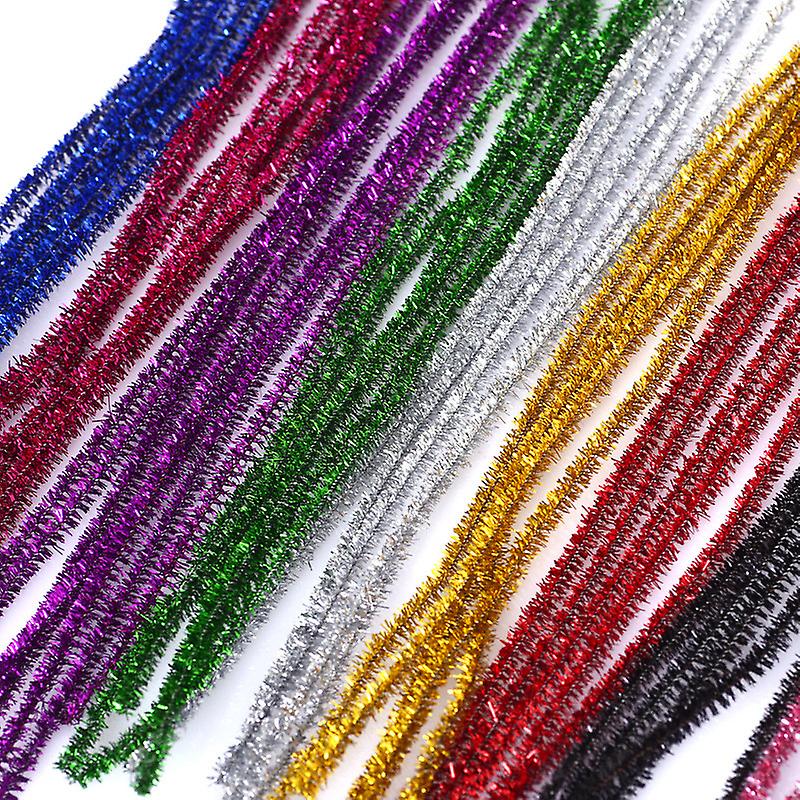 100 قطع الملونة الملتوية بار الصوف الغزل الحرفية الديكور DIY اليدوية أفخم سلك الغزل هدية الاطفال