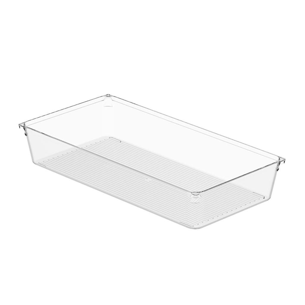 Stackable Drawer Organizer Makeup Stationery Divider Storage 30.6x15.3x5.2cm