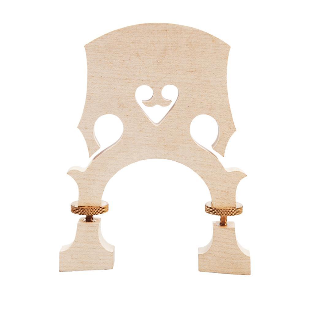 Adjustable 3/4 Maple Double Bass Bridge