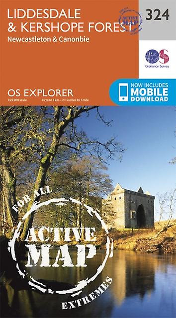 Liddesdale And Kershope Forest by Ordnance Survey Paperback Book