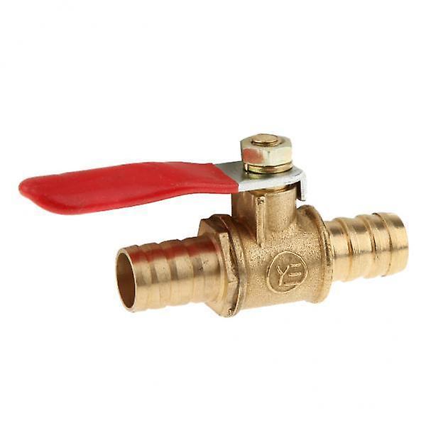 3xVarious Type Ball Valve Threaded Brass Ball Valve 10mm Red