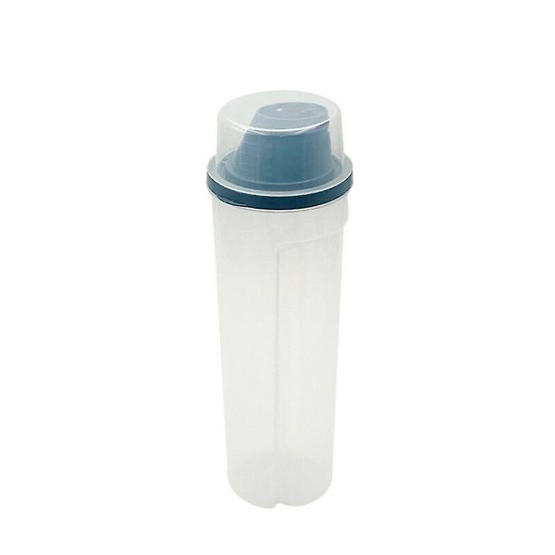 Food Storage Boxes, Plastic Noodle Food Container, Food Airtight Boxes, Plastic Cylinder Spaghetti Pasta Container for Cereal Storage