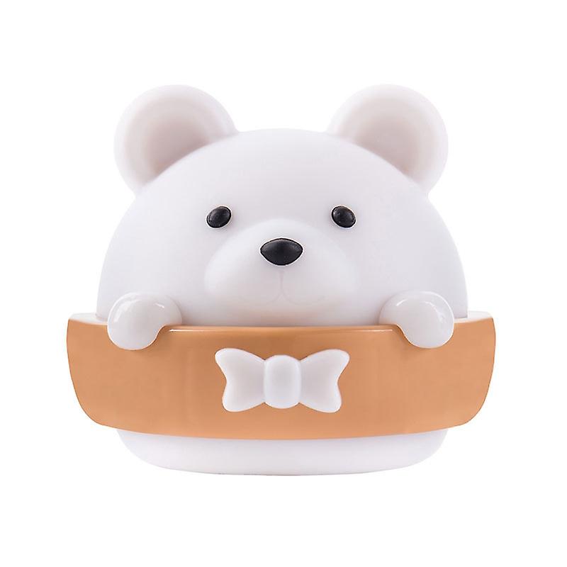 Bear Remote Control Night Light, Style:Rechargeable Rechargeable
