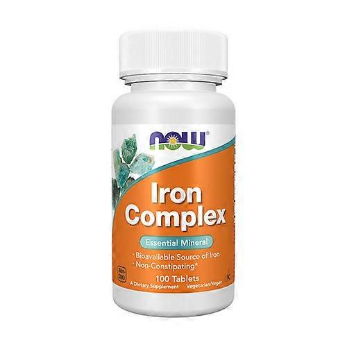 Now Foods Iron Complex, 100 tabletas (Pack de 3)