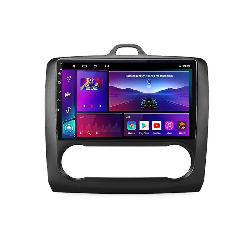 Android 12 Carplay Car Radio for Ford Focus 2 Mk 2 2004 - 2011 Multimedia Player 2 Din GPS Head Unit