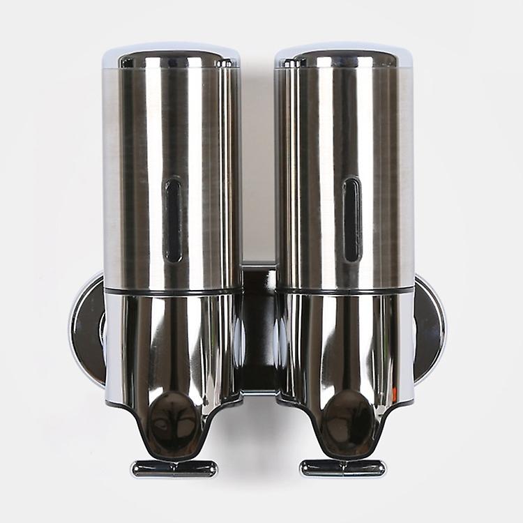 M-8009 1000ml Double-head Manual Soap Dispenser