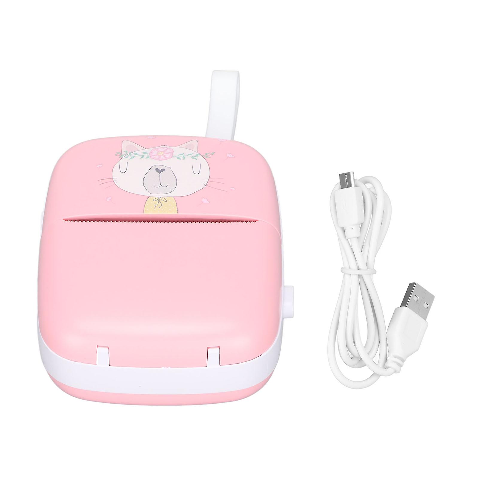 Mini Printer 200DPI Resolution Environmental Friendly Thermal Printing Photo Printer