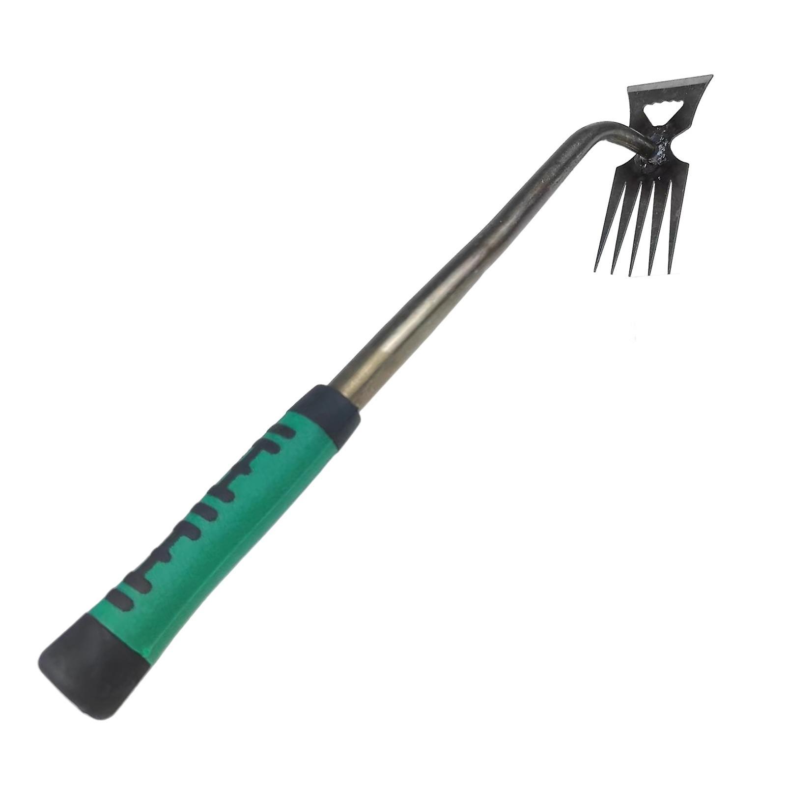Small Weeding Puller Portable Weeding Removal Tool for Courtyard Bonsai Yard 5 sawteeth