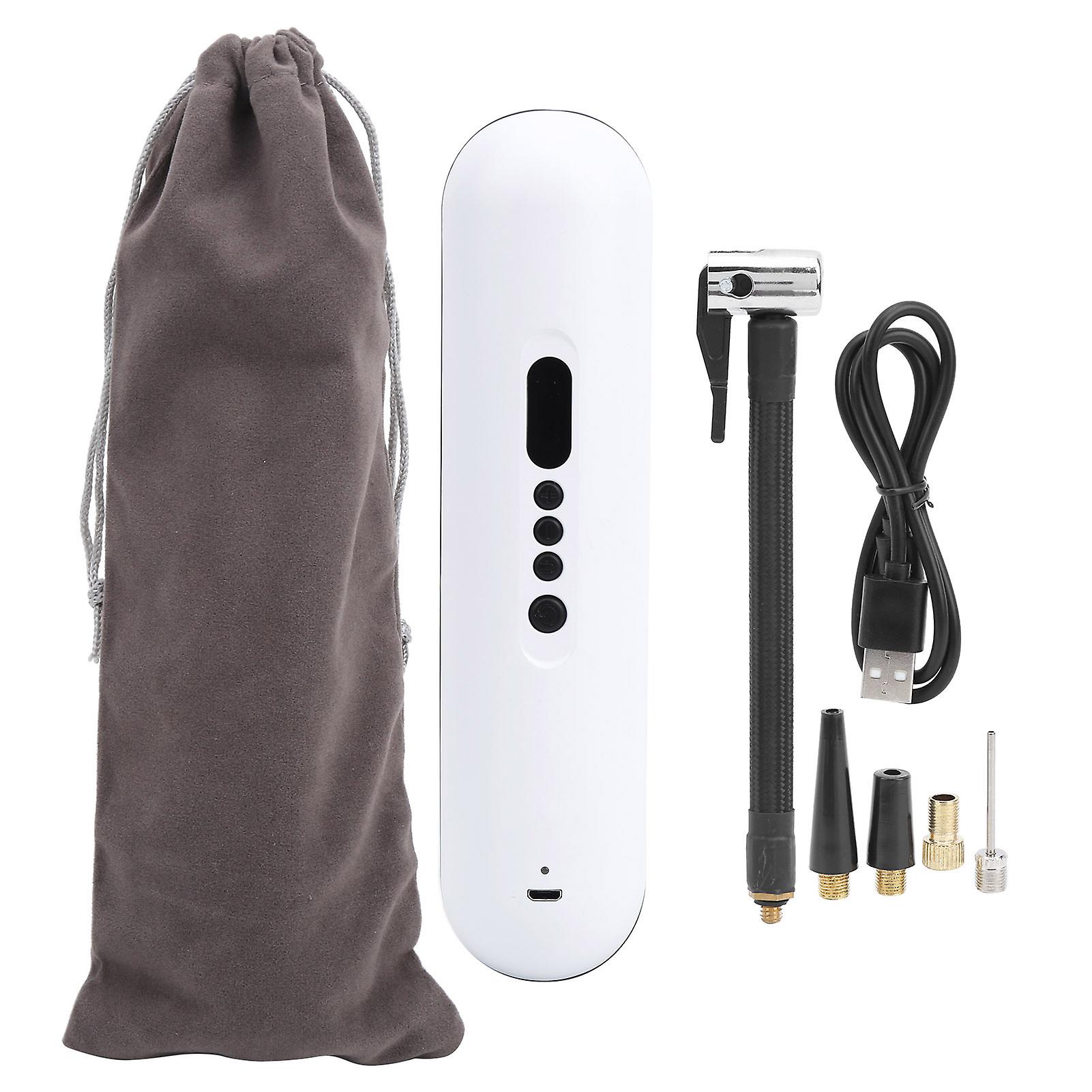 ZTTO Air Pump Wireless Portable Smart Digital Display Electric Bicycle Tire Inflatorwhite