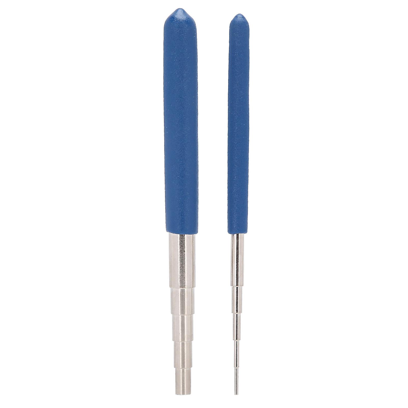 Set of 2 wire wrapping mandrels for jewelry making, for jump rings and beads