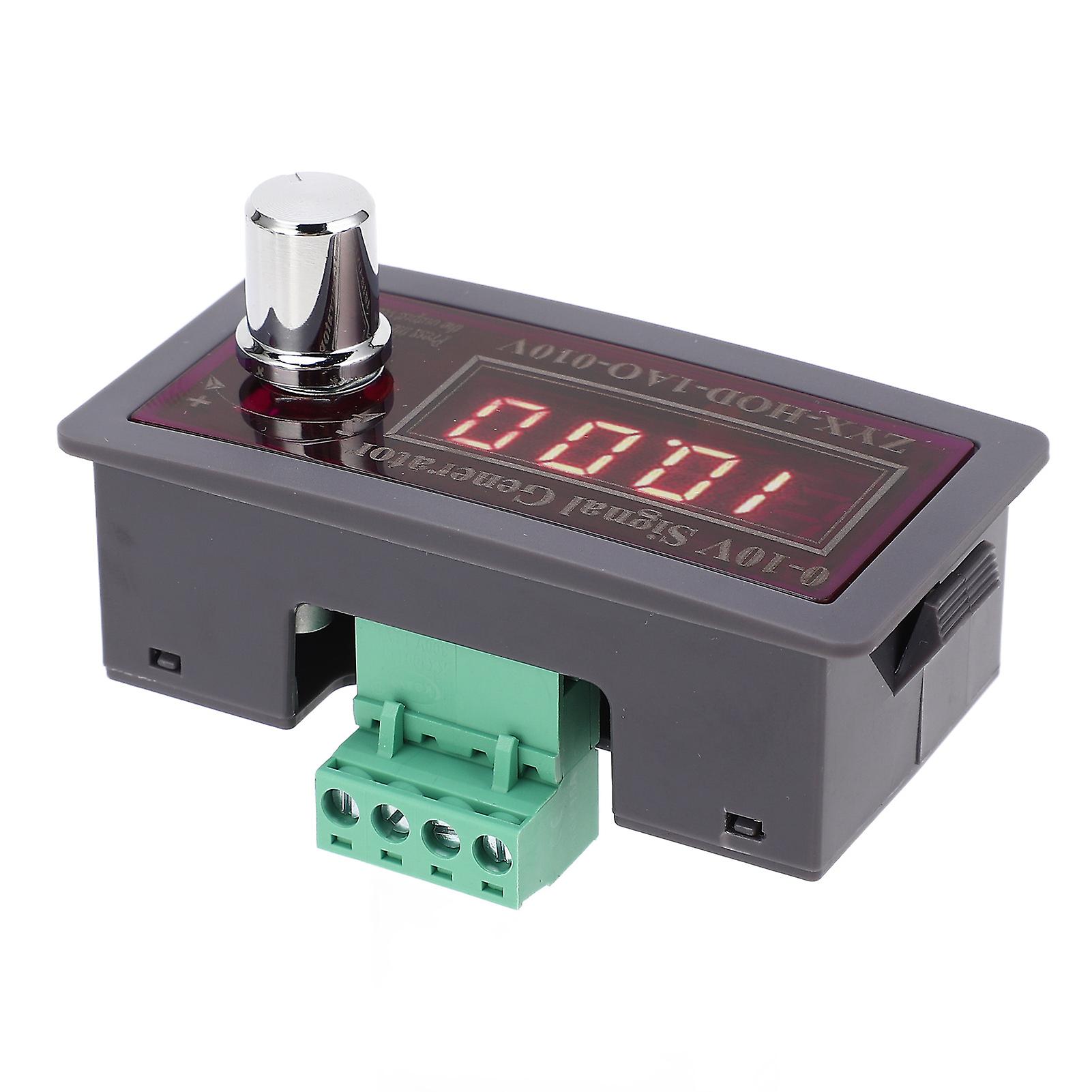 0‑10V Adjustable Signal Generator PLC Frequency Control Meter Signal Voltage Generator Module 15‑30VDC 