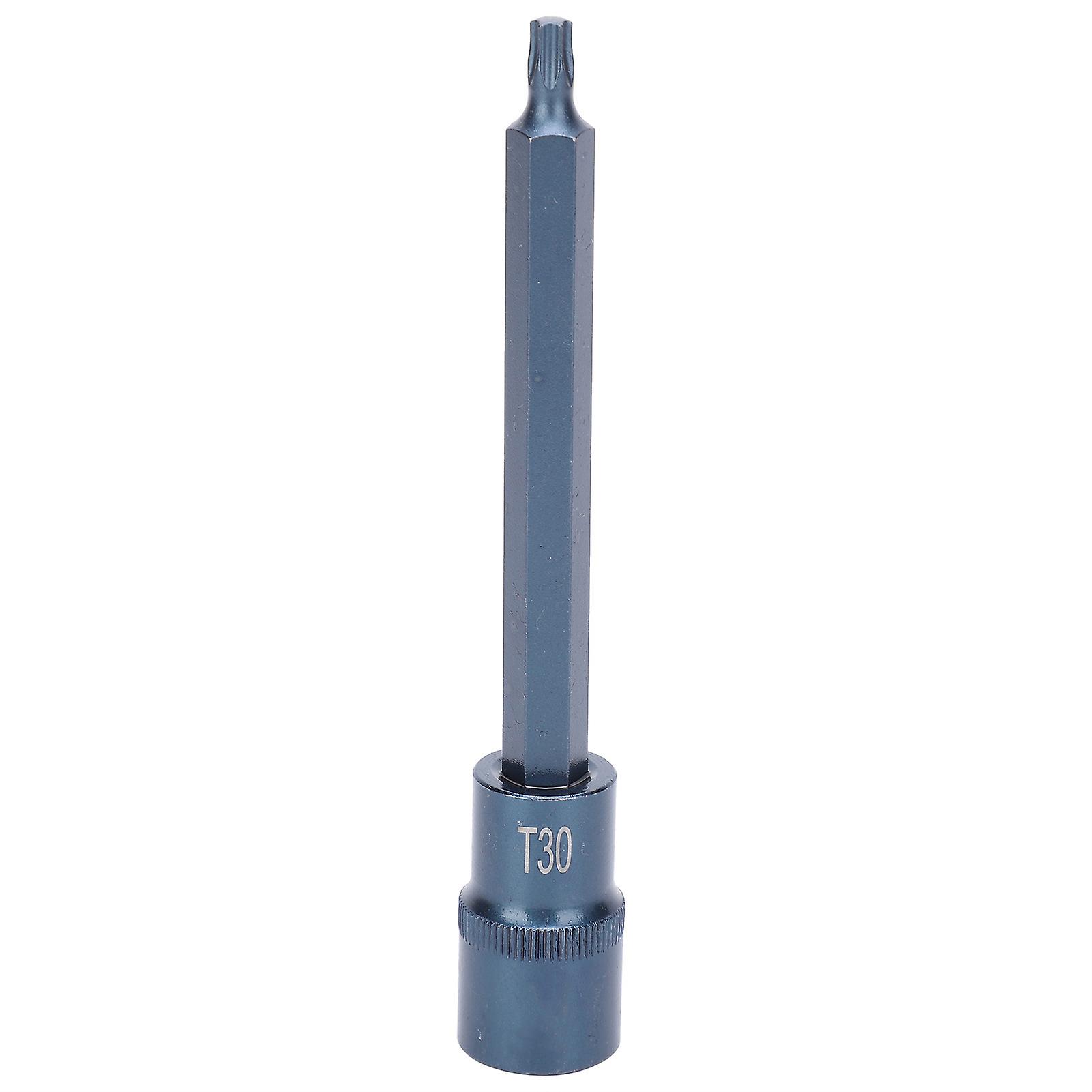 Star screwdriver bit 1/4-inch socket drive, S2 alloy steel material