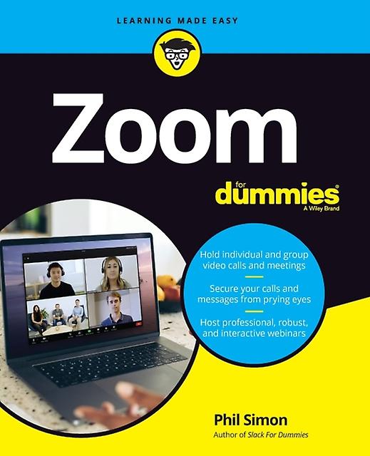 Zoom For Dummies by Phil Simon Paperback Book