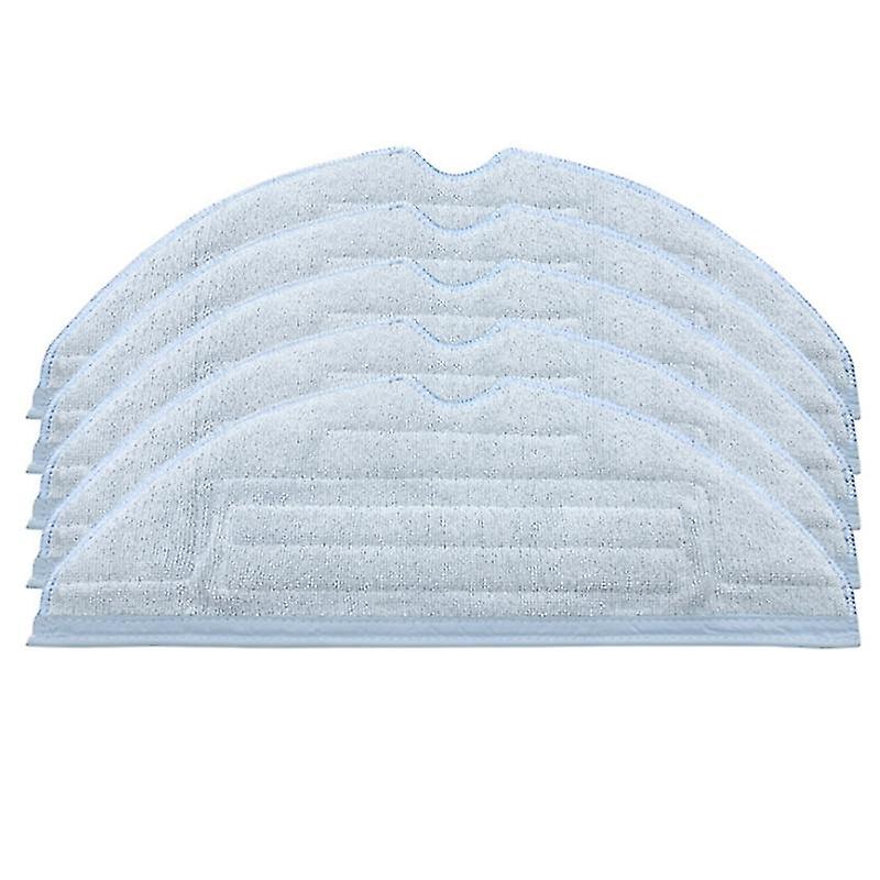 5pcs For Xiaomi Roborock T7 T7 Plus S7 Cleaning Cloth Mop Cloth
