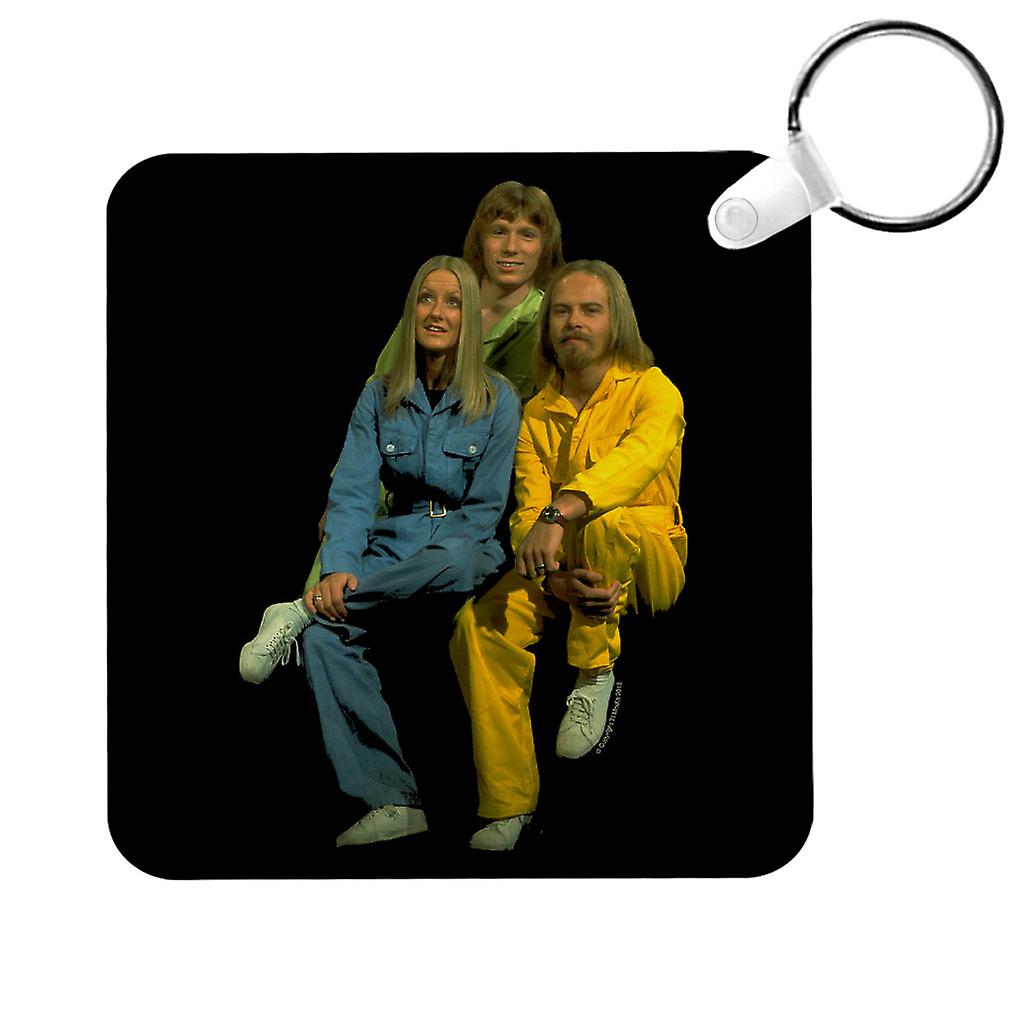 TV Times Rainbow Music Trio Key Ring