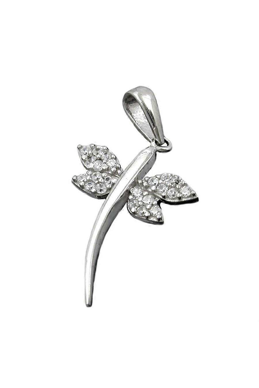 Pendant Dragonfly Zirconia Silver 925 - Gl90014