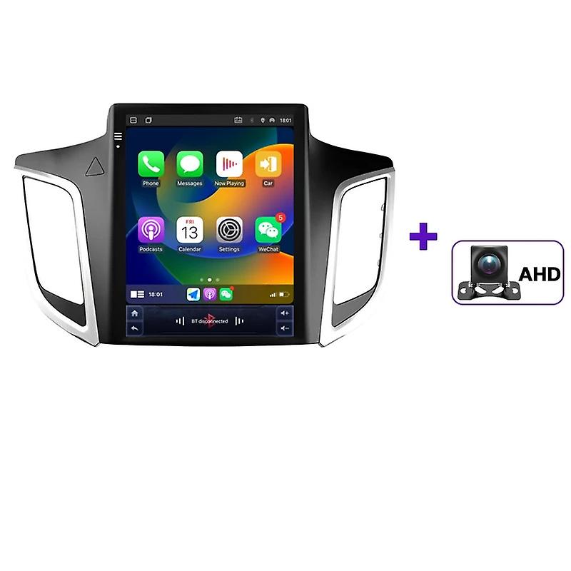 Multimedia Car Radio Android Wireless Carplay Android Auto for Hyundai Creta IX25 2015 - 2019 Radio