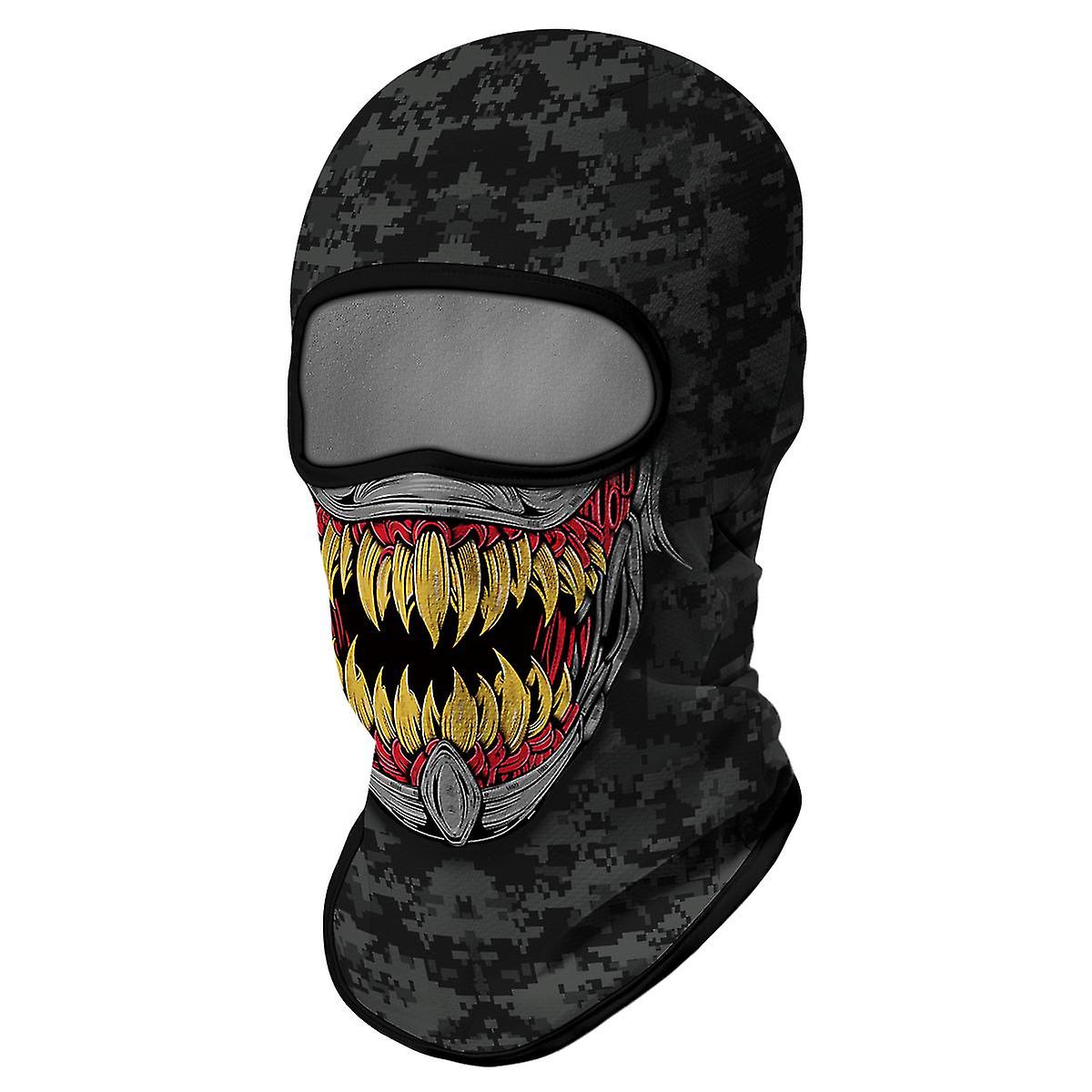 Firulab Masque Facial cagoules | Couvre-Protection UV | Protection UV, Couvre-Chef Complet refroidissant au Soleil, Coupe-Vent, Respirant