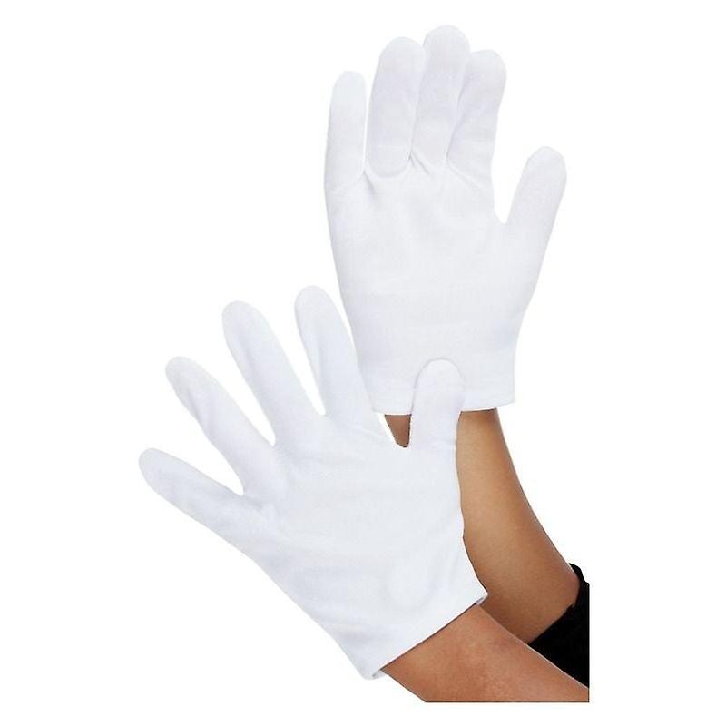 Kids Gloves White 72026