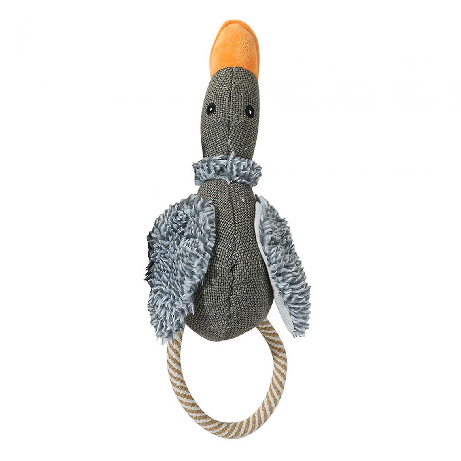 Squeaky Dog Toy Interactive Toys Durable Pet Supplies Plush Dog Chew Toy Portable for Large Dogs Puppy Playing Exercise Training