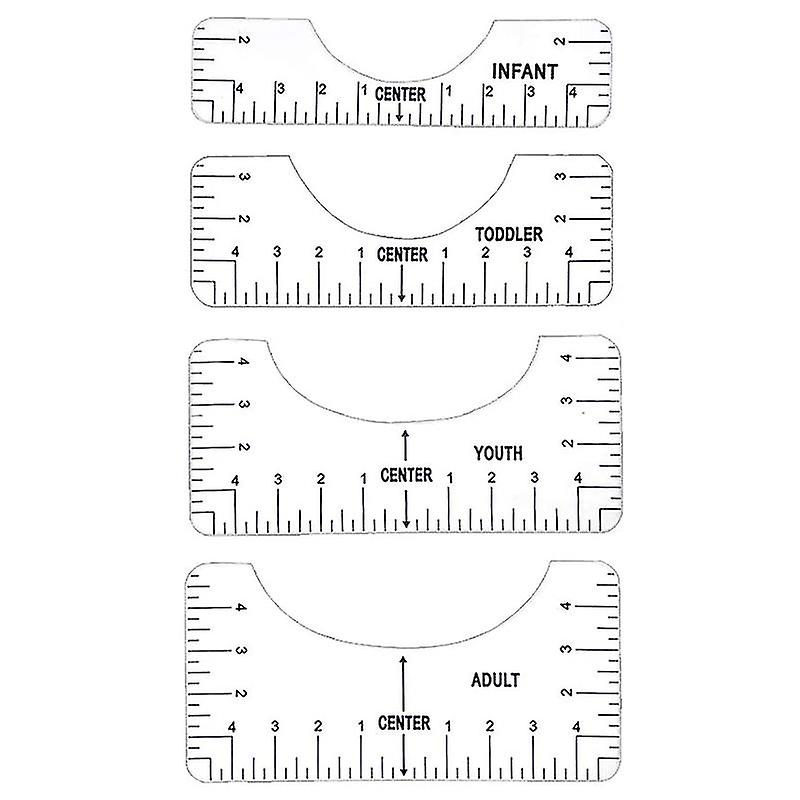 T-shirt Ruler Guide Alignment Tool For Vinyl, Alignment Tool For Graphics T Shirt Centering Tool (c