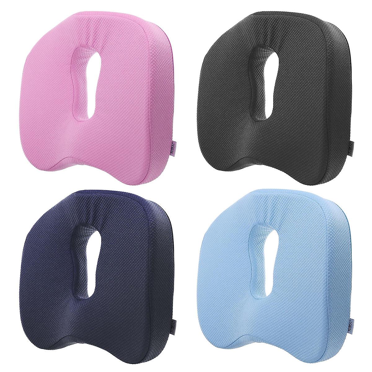 Orthopedic Memory Foam Seat Cushion - Anti-slip Coccyx Pain Relief For Office, Home, Travel, Driving, Back Support