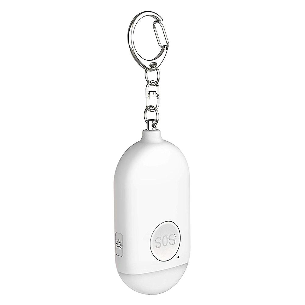 130dB Alarm with LED Light Portable Emergency Self Defense Device
