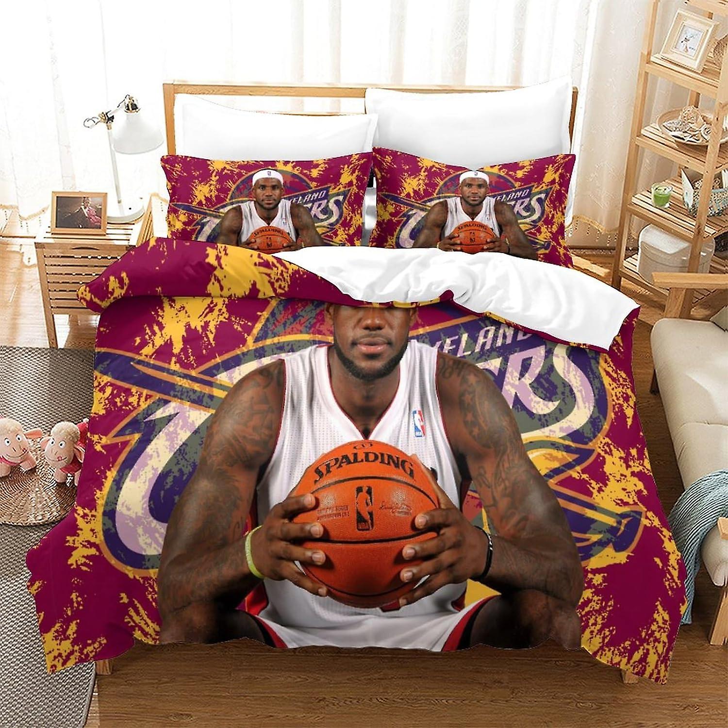HOUKIG Juego de edredón de colchón de baloncesto Juego de ropa de