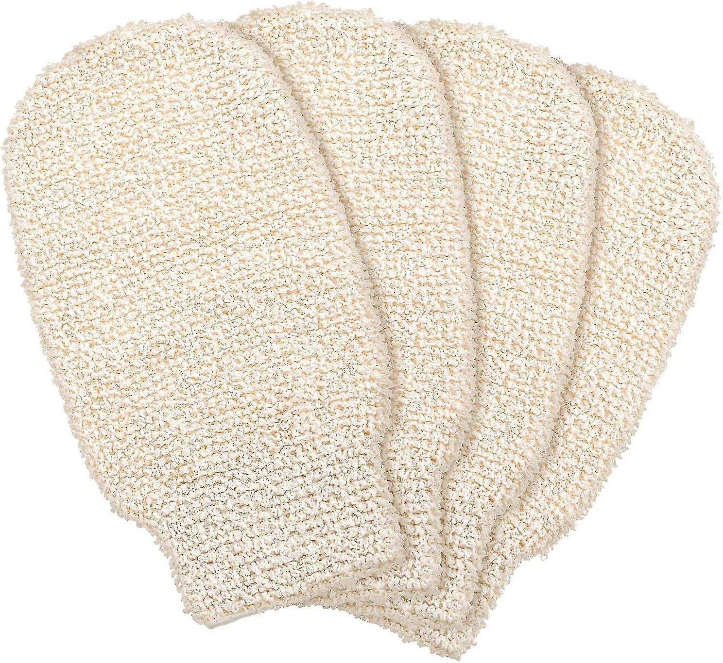 Set of 4 Exfoliating Gloves