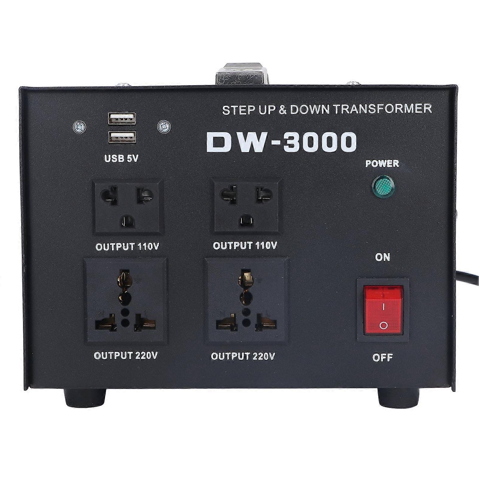 Voltage Converter Transformer 3000W Multiple Protection to Step Up to Buck AC Voltage Converter