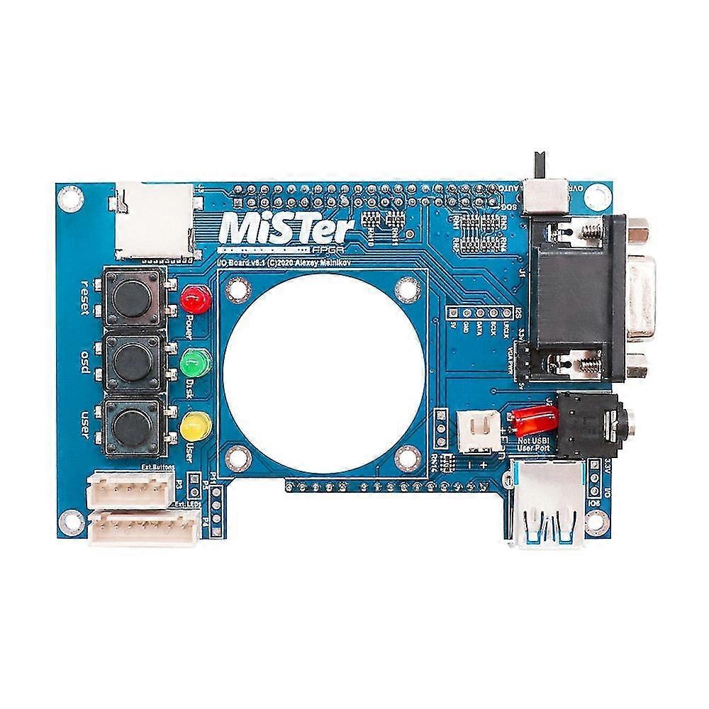 Terasic de10-nano akcesoria mister fpga io zestaw płyt hub przedłużacz usb analogowy port słuchawkowy 3,5 mm 