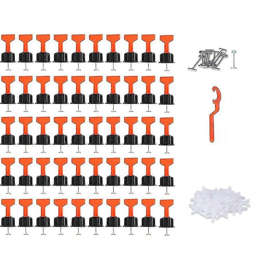 651Pcs Level Wedges Tile Spacers for Flooring Wall Tile Spacer Tile Leveling System Leveler Locator