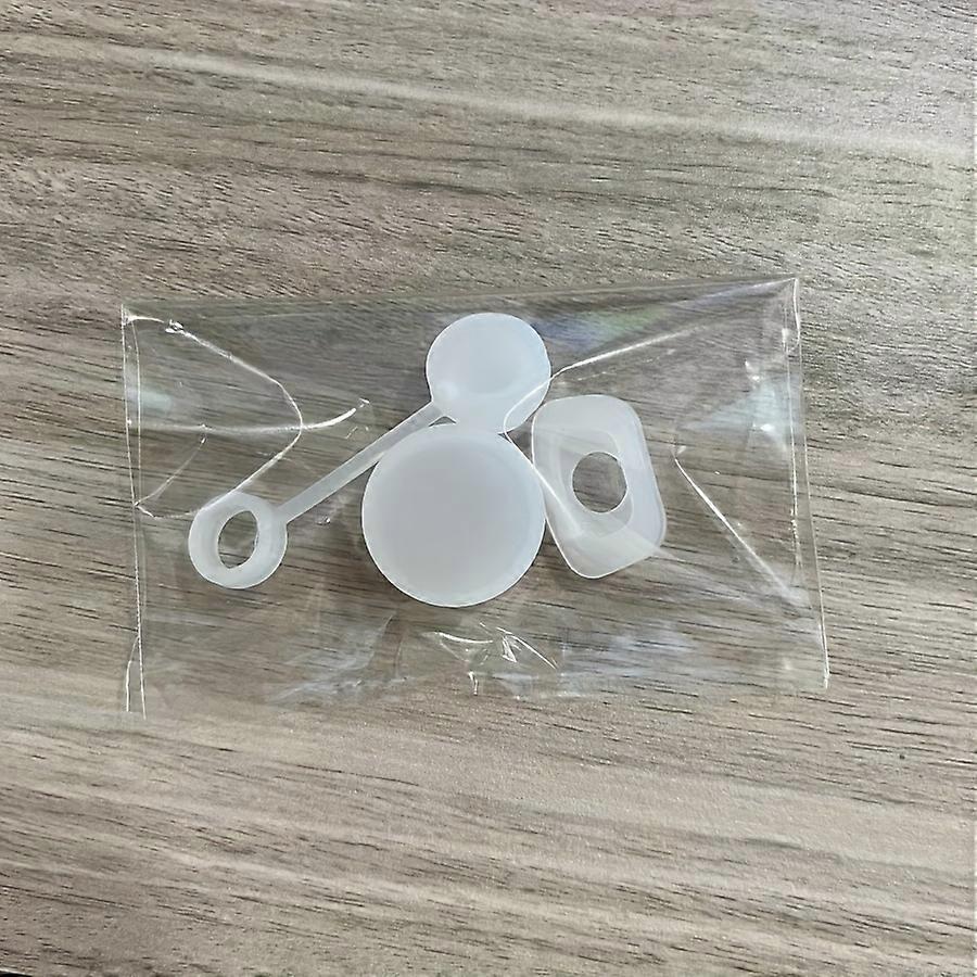 3pcs / 6pcsシリコンウォーターボトルキャップストッパー - 漏れ防止、こぼれにくい、スタンレーIIカップ用のユニバーサルフィット - 耐久性、ソフトグリップ、お手入れが簡単なアクセサリー