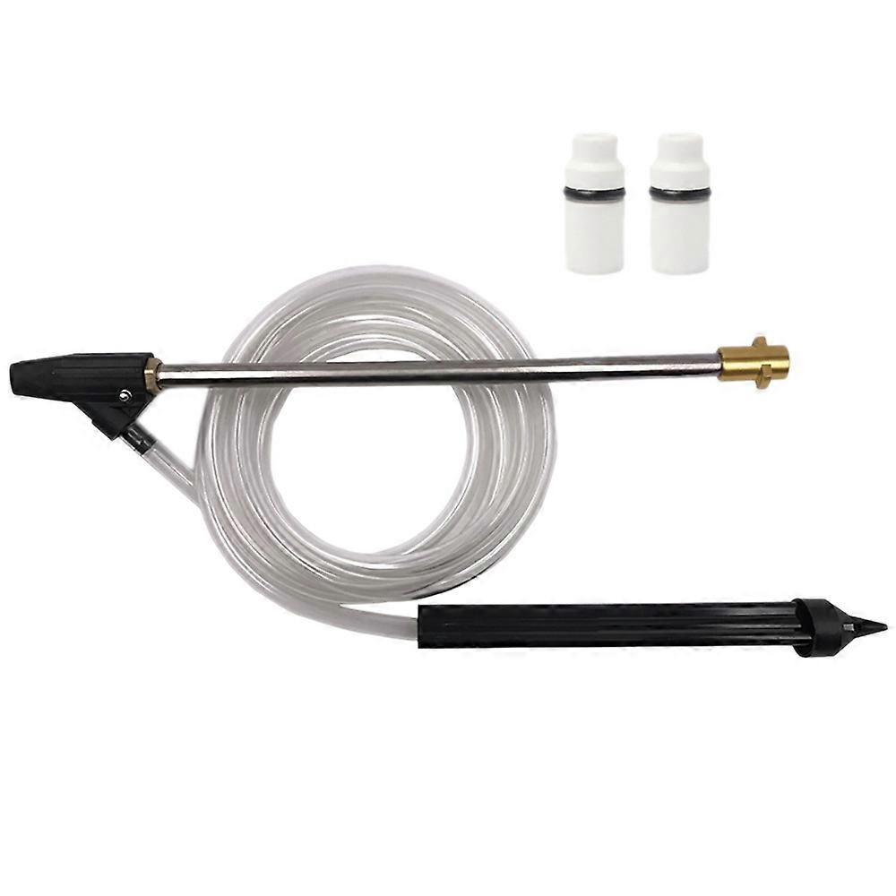 Car Washer Jet Lance Nozzle Head for Karcher HD Series High Pressure Washer Sandblaster with 2 Nozzle Tip