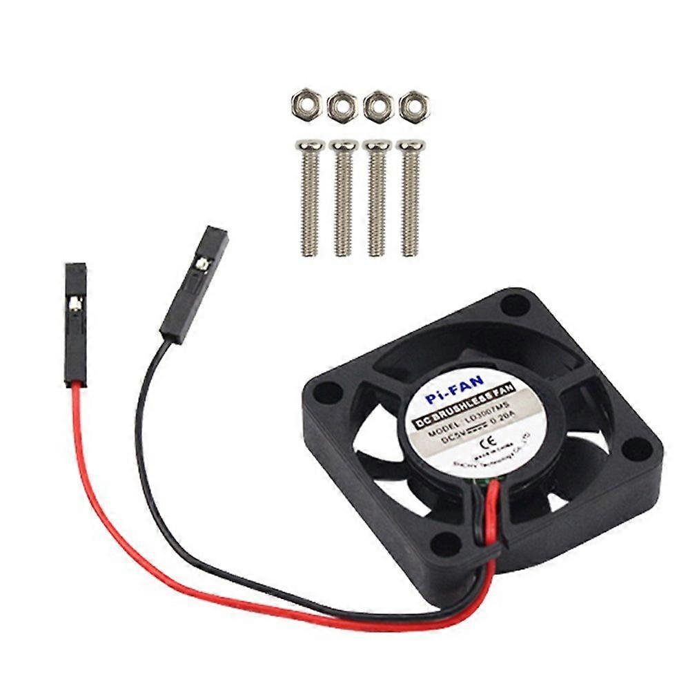 Adjustable 5v 33v For Raspberry Pi Cpu Fan Adjustable For Raspberry Pi 4 B / 3b+ / 3b / 2b / B+ Cpu Cooling Fan Bside