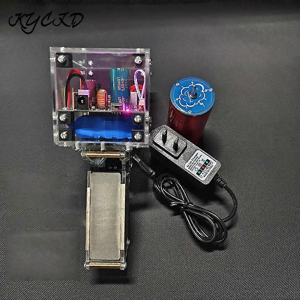 10/13cm Electric Arc High Voltage Generator Scientific Experiment Tesla Coil Portable Handheld Tesla Coil Artificial Lightning
