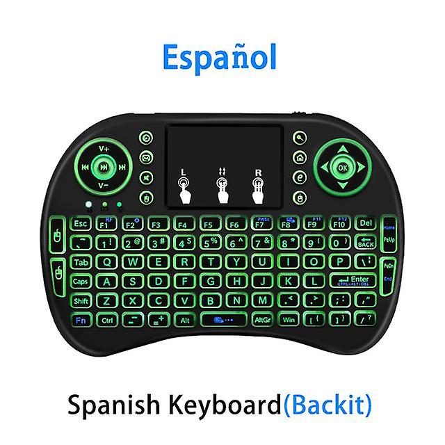 Wireless Keyboard Color Backlit I8 Mini Russian English