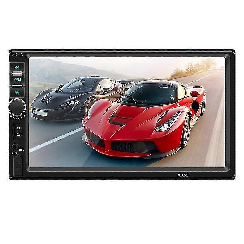 Exquisite Car 7-inch Monitor Car Mp3/mp4/mp5 Player Bluetooth Hands-free Fm Modification And Upgrade 7018b Reversing Display