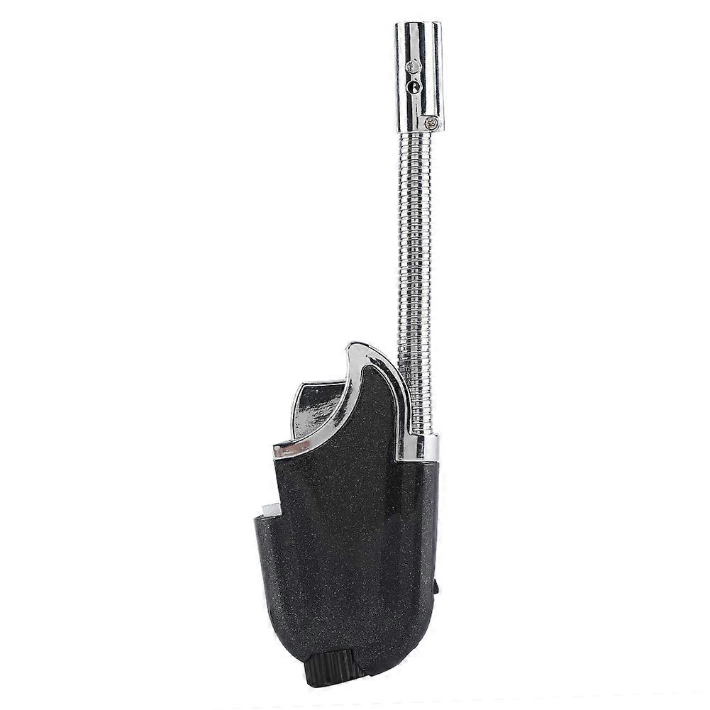 Outdoor BBQ Camping Flexible Neck Refillable Butane Flame Lighter Ignition Tool (#1)